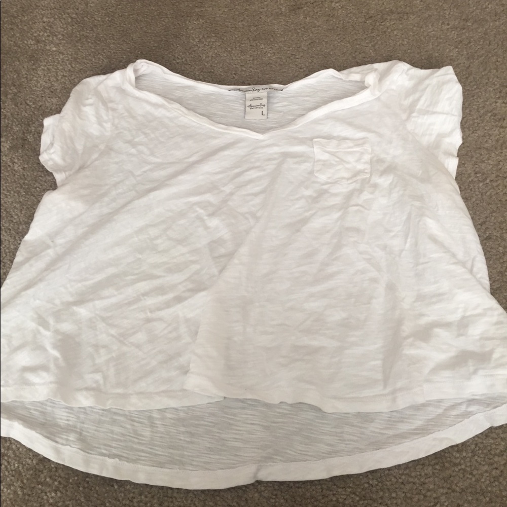 Loose fit cropped top